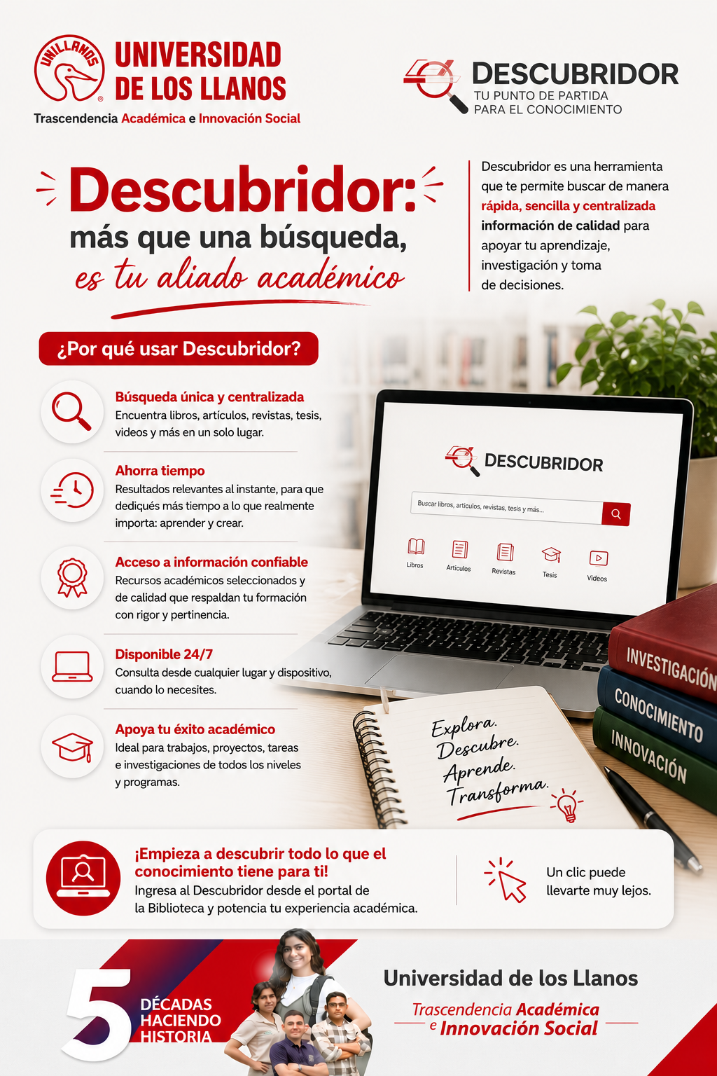 Descubre la forma de acceder a los recursos bibliográficos
